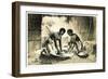 Natives Making Pombe, 1883-null-Framed Giclee Print