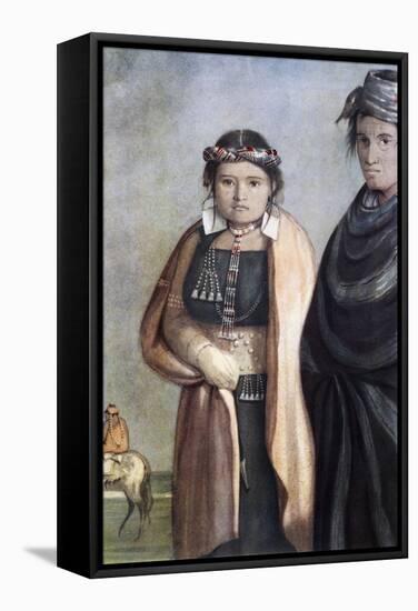 Natives of Pampas, 1841-Charles Henry Pellegrini-Framed Stretched Canvas