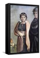 Natives of Pampas, 1841-Charles Henry Pellegrini-Framed Stretched Canvas