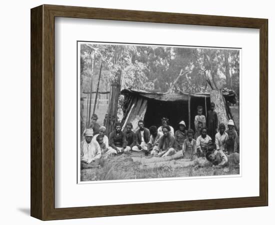 Natives of Queensland, Australia, Late 19th Century-John L Stoddard-Framed Giclee Print