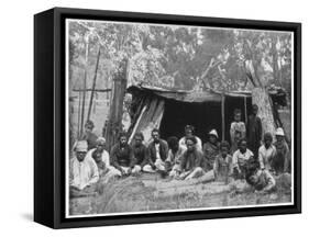 Natives of Queensland, Australia, Late 19th Century-John L Stoddard-Framed Stretched Canvas