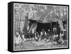 Natives of Queensland, Australia, Late 19th Century-John L Stoddard-Framed Stretched Canvas