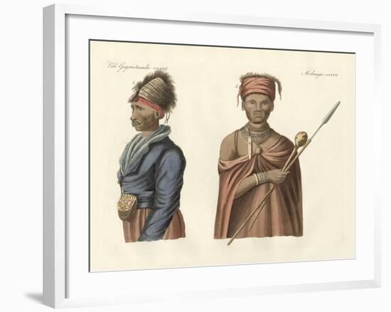 Natives of South Africa-null-Framed Giclee Print