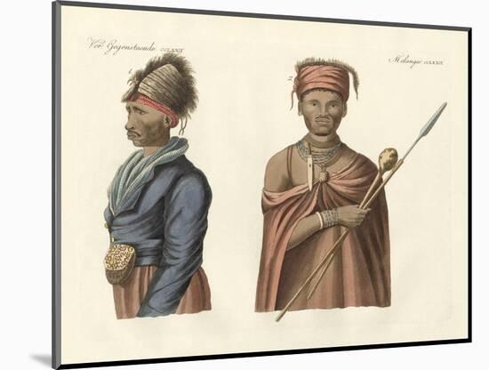 Natives of South Africa-null-Mounted Giclee Print