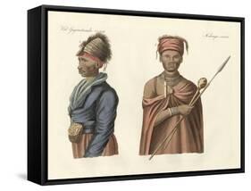 Natives of South Africa-null-Framed Stretched Canvas
