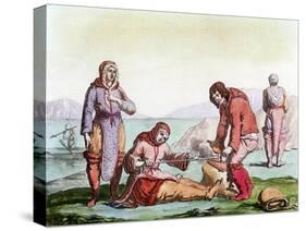 Natives of the Arctic, 1825-1835-null-Stretched Canvas