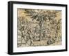 Natives of the Canary Islands, 1590-Theodore de Bry-Framed Giclee Print