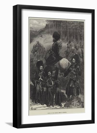 Natives of the Caucasus, North of Mingrelia-Felix Regamey-Framed Giclee Print