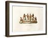 Natives of the Island of Rotuma-Ambroise Tardieu-Framed Giclee Print