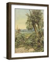 Natives of the New World Watching the Newly Arrived Spaniards-Andrew Melrose-Framed Giclee Print