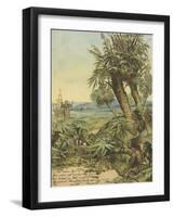 Natives of the New World Watching the Newly Arrived Spaniards-Andrew Melrose-Framed Giclee Print
