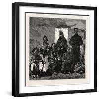 Natives of the Valley of Spiti, Province of Ladak-null-Framed Giclee Print