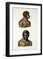 Natives of Van Dieman's Land-null-Framed Giclee Print