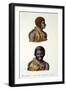 Natives of Van Dieman's Land-null-Framed Premium Giclee Print