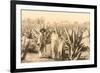 Natives on Maguey Plantation, Mexico-null-Framed Premium Giclee Print