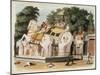 Natives Pay Homage to Their Ruler-Charles Emilius Gold-Mounted Giclee Print