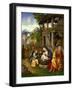 Nativite  Peinture De Lorenzo Leonbruno (1480-1537) Vers 1515 National Museum of Western Art, Toky-Lorenzo Leonbruno-Framed Giclee Print