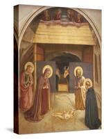 Nativity, 1437-1445-Giovanni Da Fiesole-Stretched Canvas
