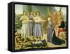 Nativity, 1470-75-Piero della Francesca-Framed Stretched Canvas