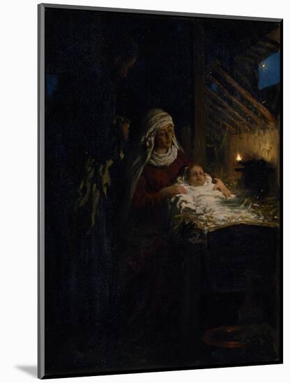 Nativity, 1890-Ilya Yefimovich Repin-Mounted Giclee Print