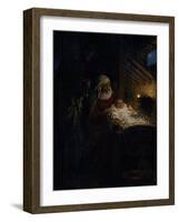 Nativity, 1890-Ilya Yefimovich Repin-Framed Giclee Print