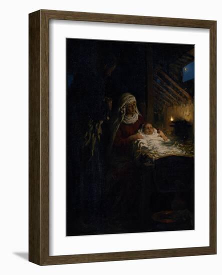 Nativity, 1890-Ilya Yefimovich Repin-Framed Giclee Print