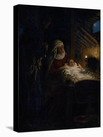 Nativity, 1890-Ilya Yefimovich Repin-Stretched Canvas