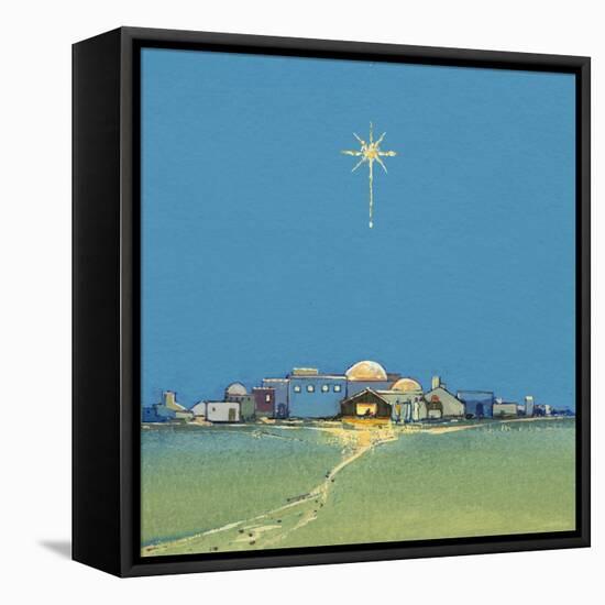 Nativity, 2008-David Cooke-Framed Stretched Canvas