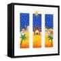 Nativity A-Tony Todd-Framed Stretched Canvas