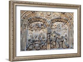 Nativity and Adoration of the Magi, Relief on the Entrance to the New Cathedral-null-Framed Giclee Print