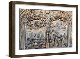 Nativity and Adoration of the Magi, Relief on the Entrance to the New Cathedral-null-Framed Giclee Print