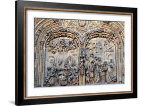 Nativity and Adoration of the Magi, Relief on the Entrance to the New Cathedral-null-Framed Giclee Print