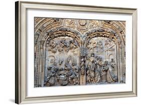 Nativity and Adoration of the Magi, Relief on the Entrance to the New Cathedral-null-Framed Giclee Print