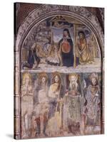 Nativity and Saints, Fresco-Gaudenzio Ferrari-Stretched Canvas