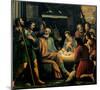 Nativity and the Adoration of the Shepherds-Giuseppe Vermiglio-Mounted Premium Giclee Print