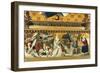 Nativity and the Arrival of the Magi-Giovanni Di Lorenzo Cini-Framed Giclee Print