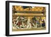 Nativity and the Arrival of the Magi-Giovanni Di Lorenzo Cini-Framed Giclee Print