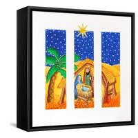 Nativity B-Tony Todd-Framed Stretched Canvas