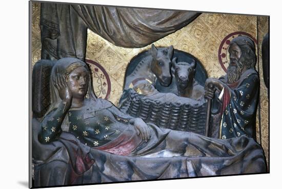 Nativity, Bas-Relief on the Choir with Stories from the Life of Christ-Jean Ravy-Mounted Giclee Print