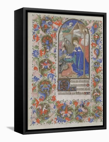 Nativity (Book of Hour), 1440-1460-null-Framed Stretched Canvas