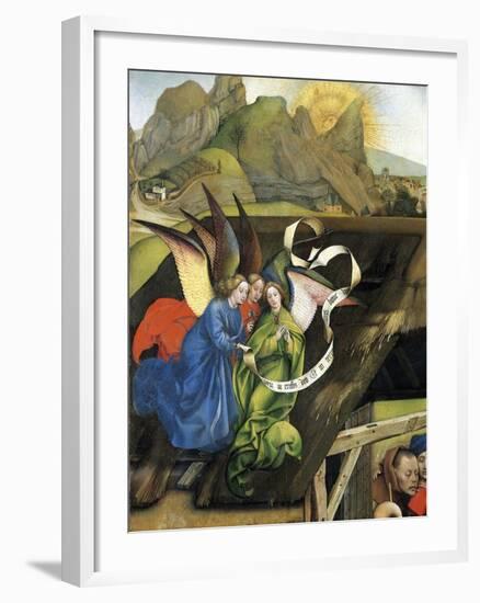 Nativity by Master of Flemalle-null-Framed Giclee Print