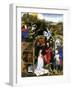 Nativity, C.1425-Robert Campin-Framed Giclee Print