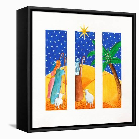 Nativity C-Tony Todd-Framed Stretched Canvas