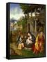 Nativity, Ca 1515-Lorenzo Leonbruno-Framed Stretched Canvas