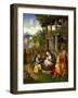 Nativity, Ca 1515-Lorenzo Leonbruno-Framed Giclee Print