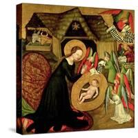 Nativity, circa 1425-Master of Raigern-Stretched Canvas