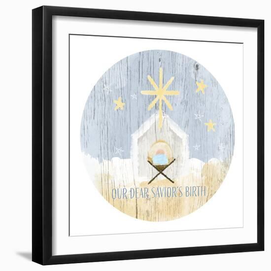 Nativity Circle I-Andi Metz-Framed Art Print