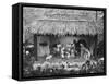 Nativity Crib-null-Framed Stretched Canvas