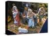 Nativity Figures for Sale in the Pisa Christmas Market, Italy.-Jon Hicks-Stretched Canvas