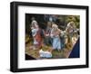 Nativity Figures for Sale in the Pisa Christmas Market, Italy.-Jon Hicks-Framed Photographic Print